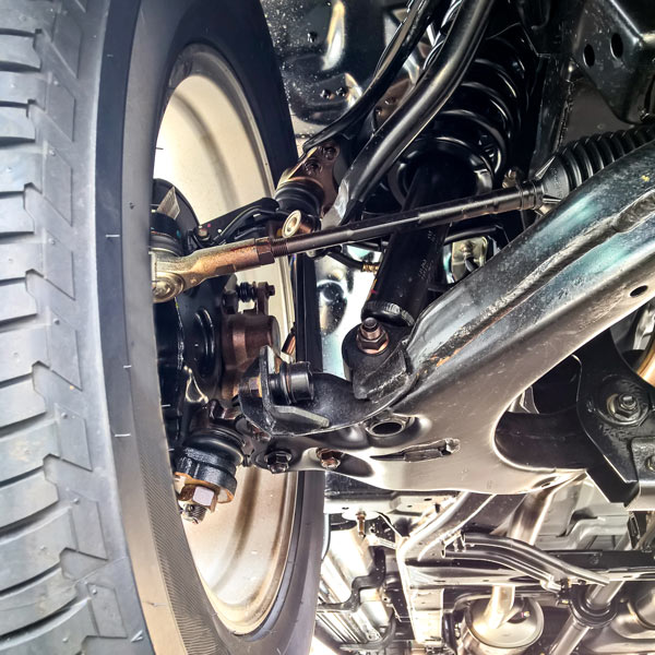 car wheel suspension